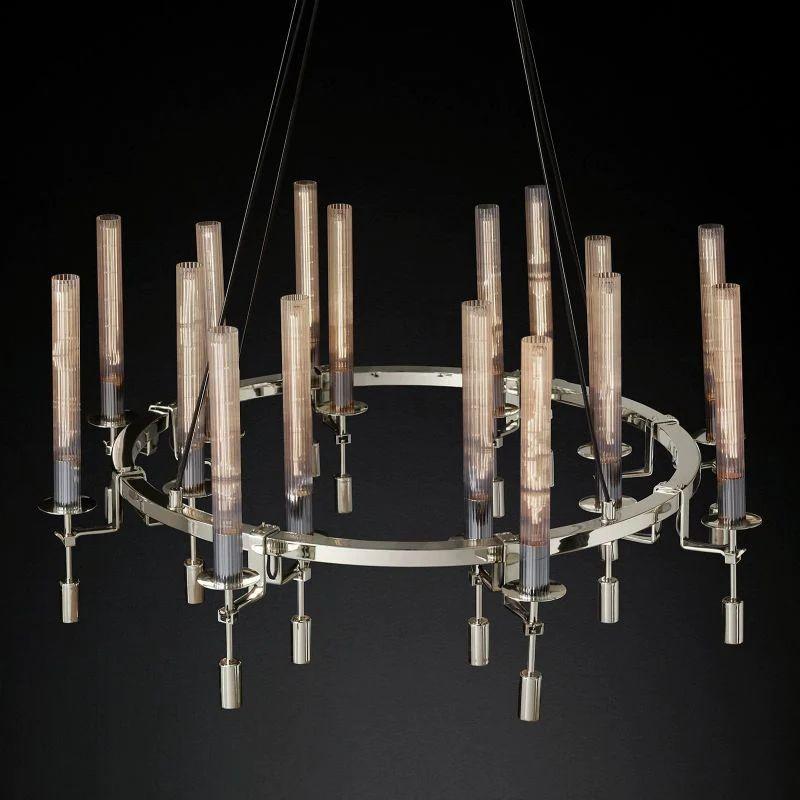 Fonate Round Chandelier 46" - King Lamps