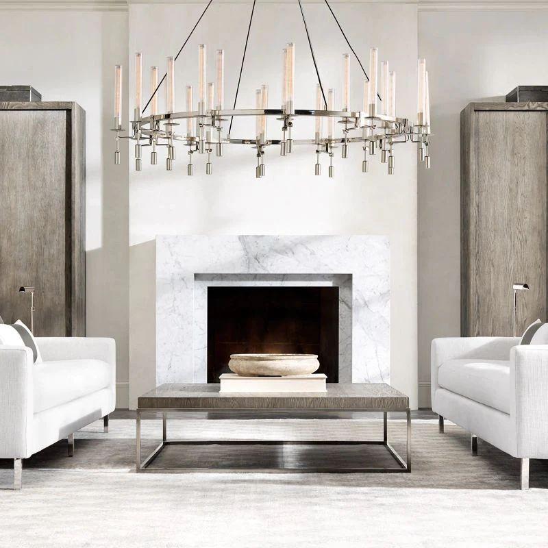 Fonate Round Chandelier 46" - King Lamps