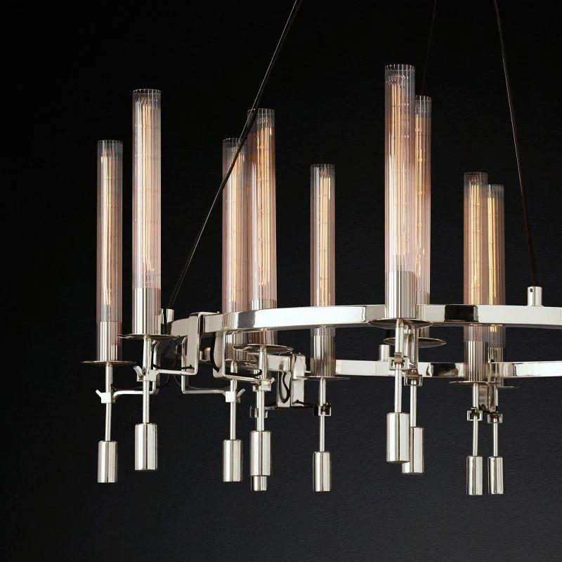 Fonate Round Chandelier 46" - King Lamps
