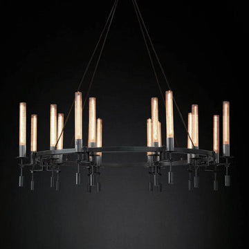 Fonate Round Chandelier 58" - King Lamps