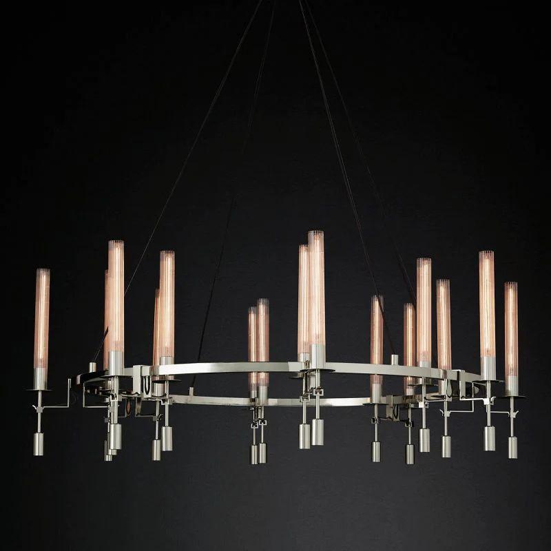 Fonate Round Chandelier 58" - King Lamps