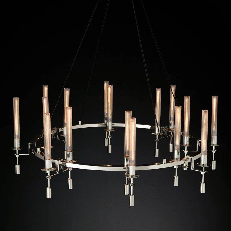 Fonate Round Chandelier 58" - King Lamps