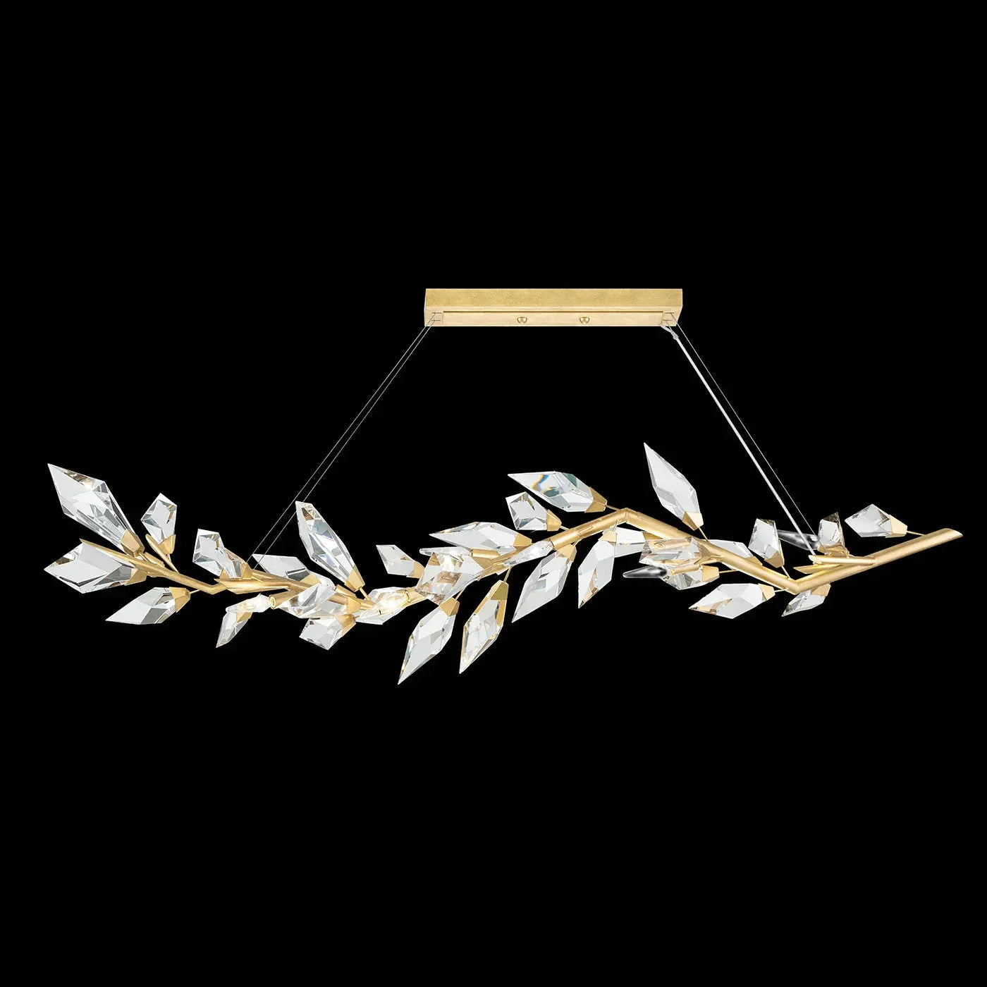 Addison 72" Linear Crystal chandelier - King Lamps