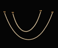 Alabaster Pearl Necklace Chandelier