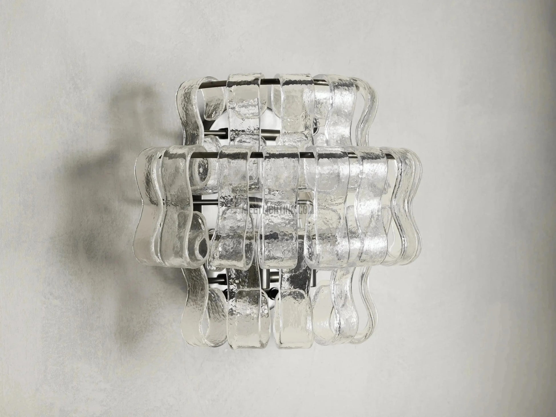Ghiaccio Art Glass Wall Sconce - King Lamps