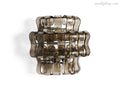 Ghiaccio Art Glass Wall Sconce - King Lamps