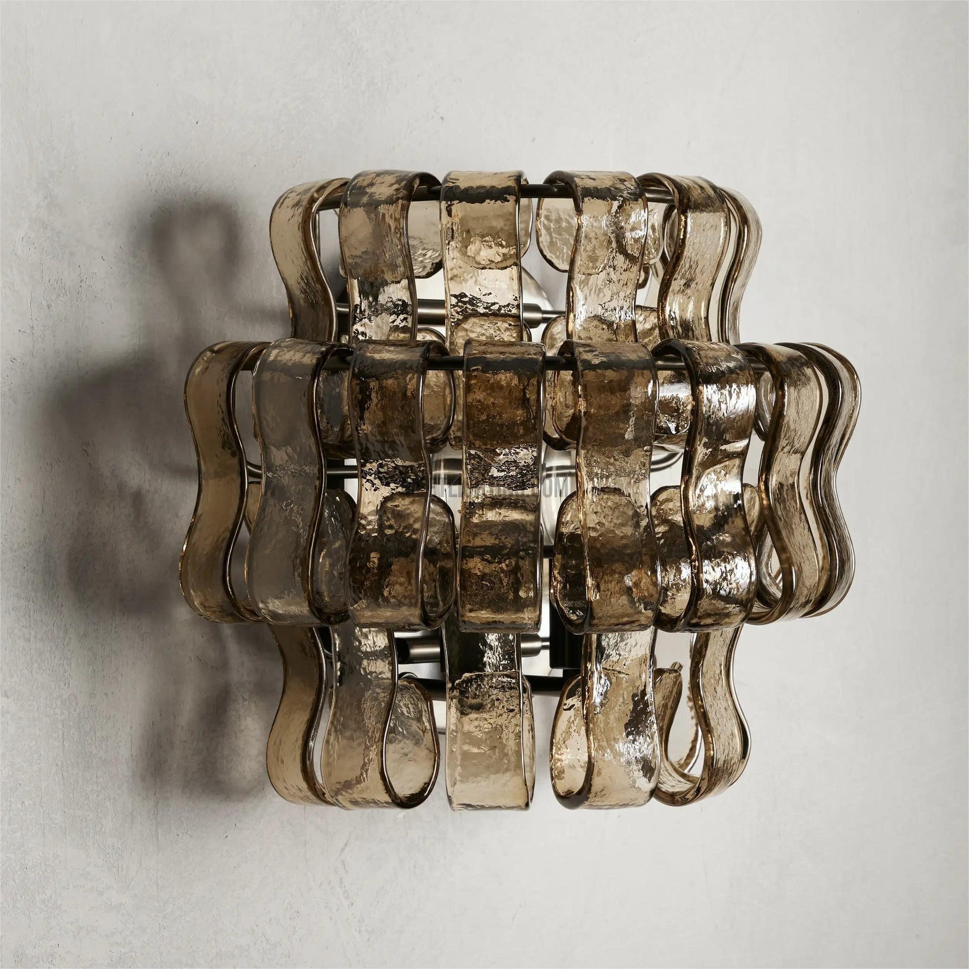 Ghiaccio Art Glass Wall Sconce - King Lamps