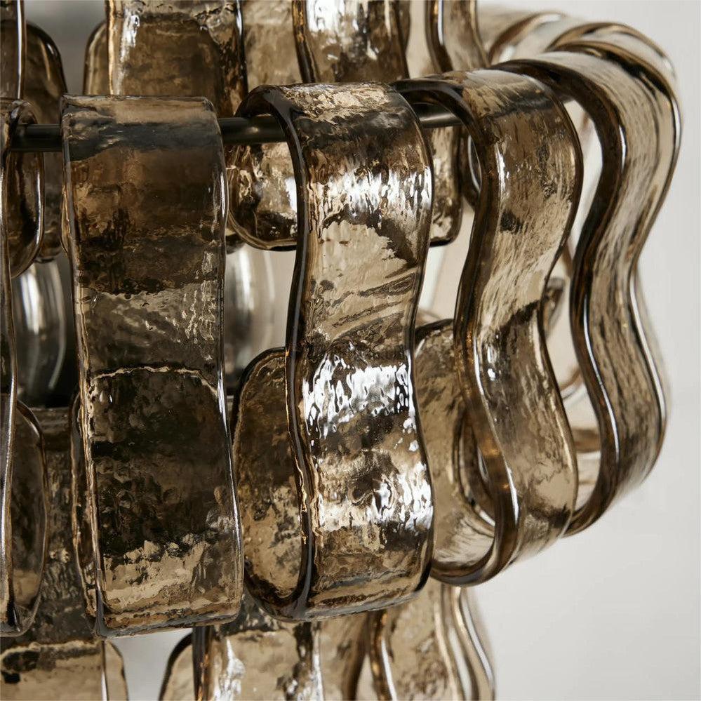 Ghiaccio Art Glass Wall Sconce - King Lamps