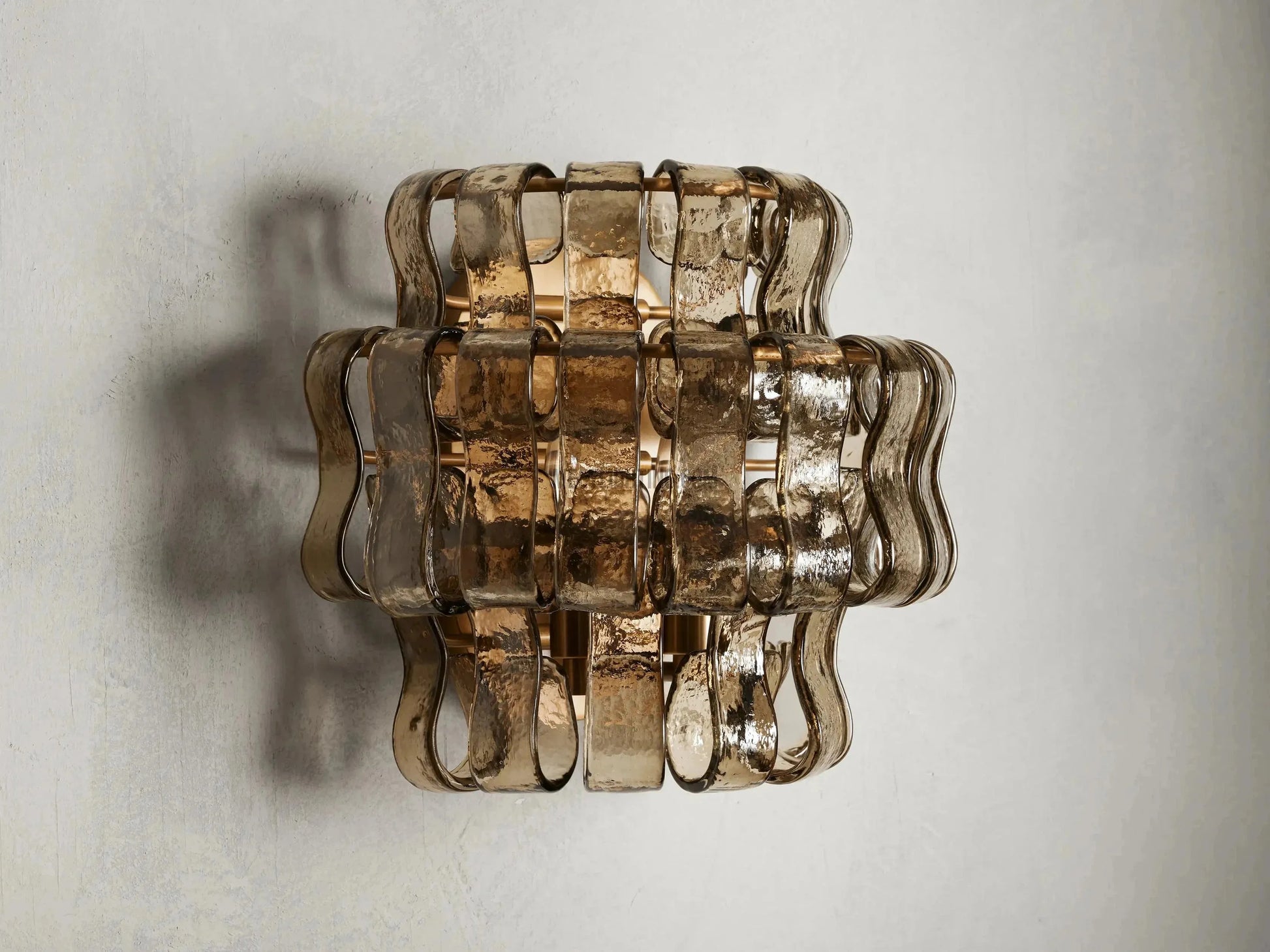 Ghiaccio Art Glass Wall Sconce - King Lamps