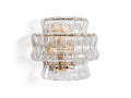Ghiaccio Art Glass Wall Sconce - King Lamps