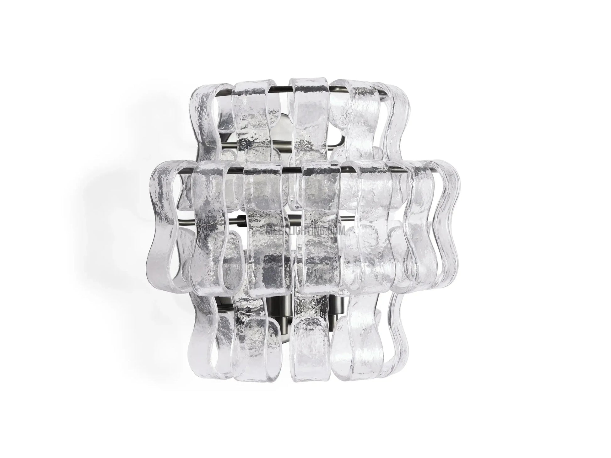 Ghiaccio Art Glass Wall Sconce - King Lamps