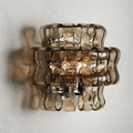 Ghiaccio Art Glass Wall Sconce - King Lamps