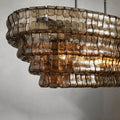 Ghiaccio Oval Chandelier 54