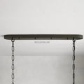 Ghiaccio Oval Chandelier 54