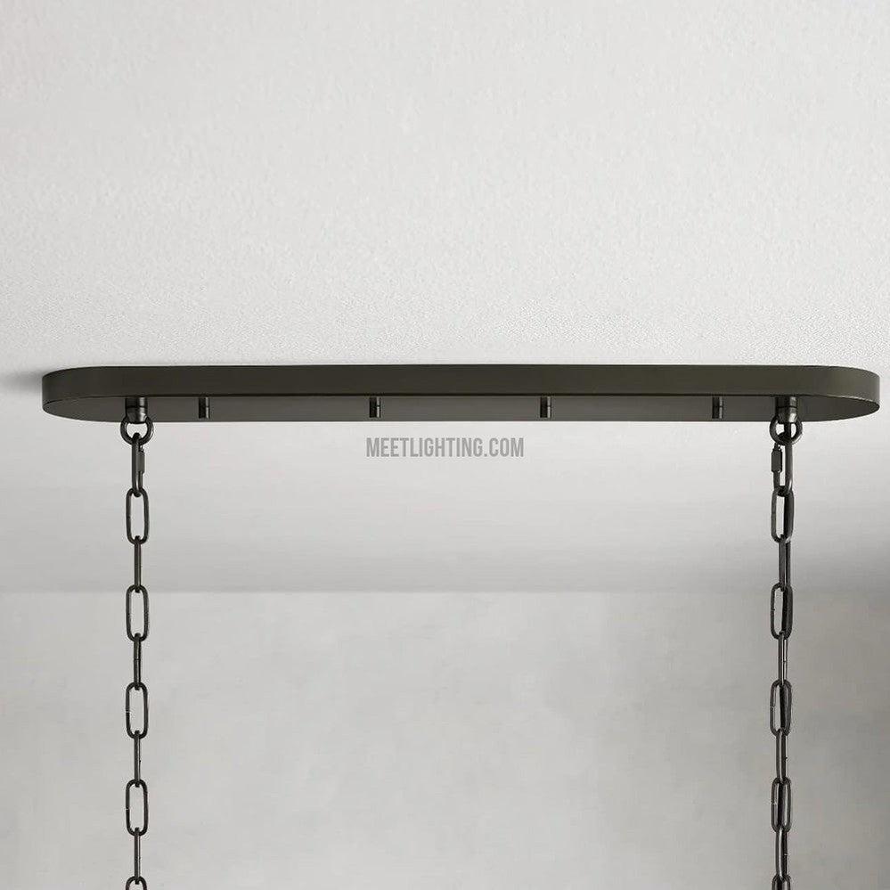 Ghiaccio Oval Chandelier 54" 65" - King Lamps