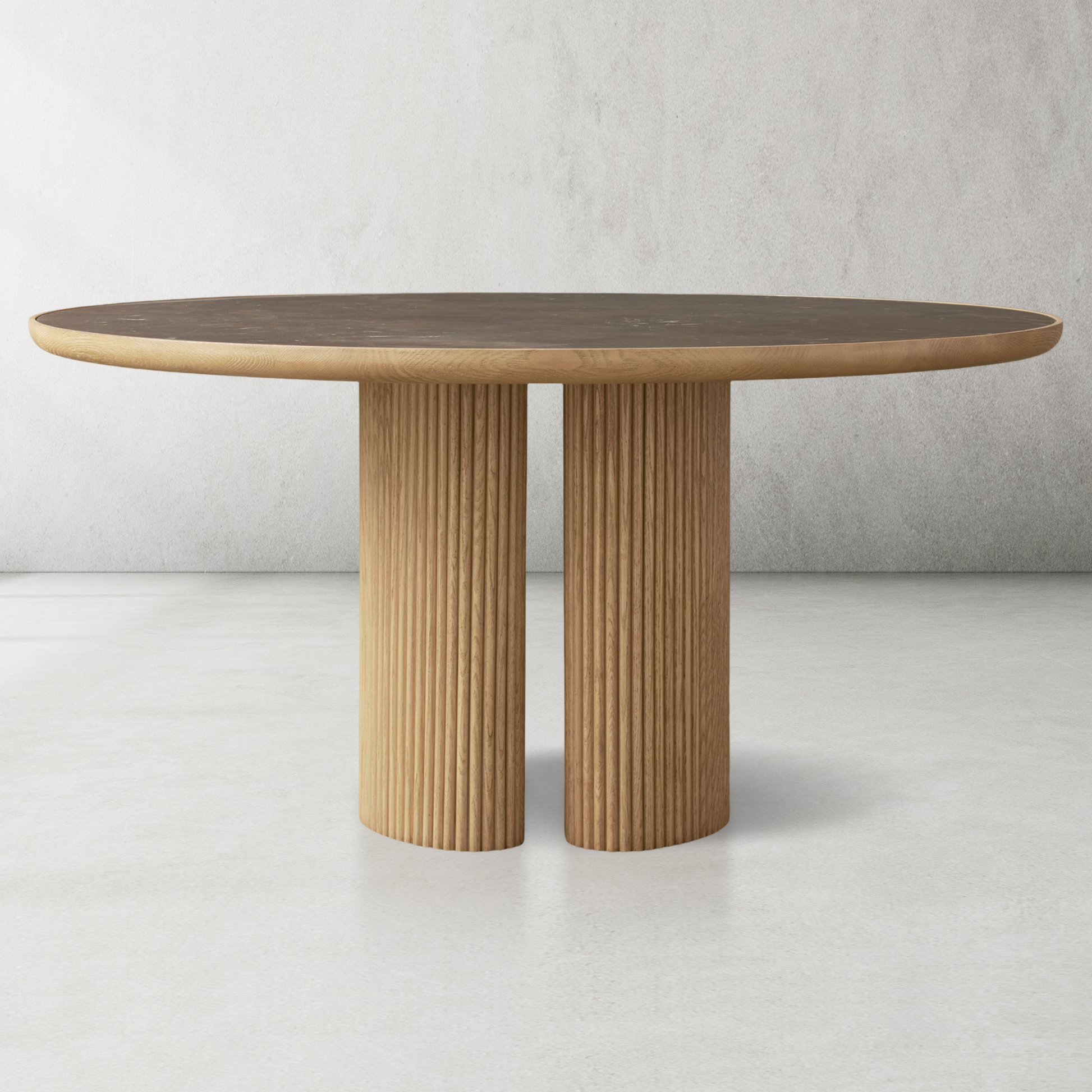 Astor Round Dining Table-Kinglamps