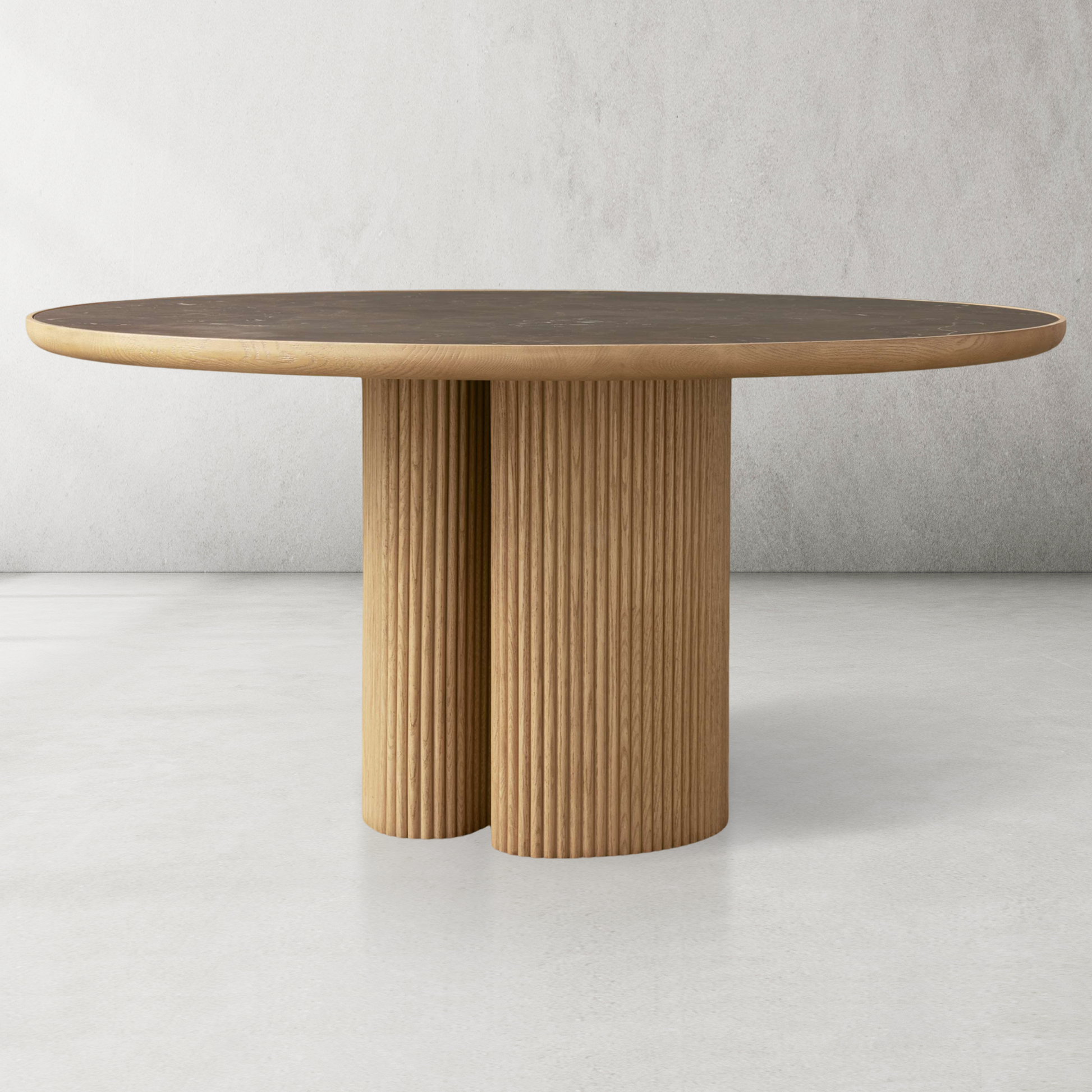 Astor Round Dining Table-Kinglamps