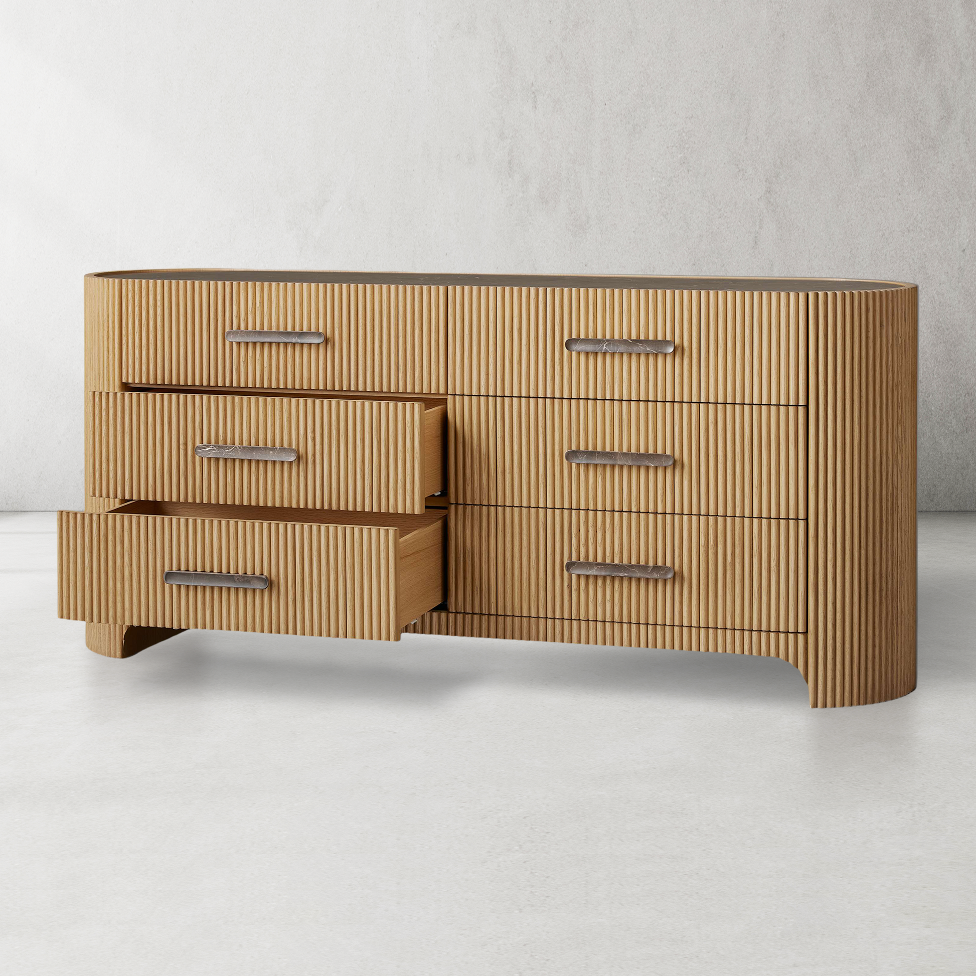 Astor Six Drawer Dresser-Kinglamps