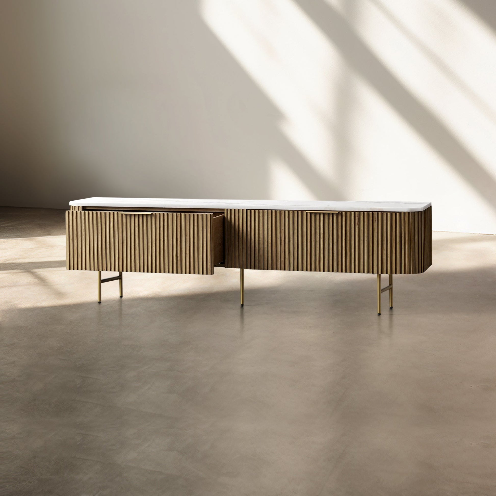 Finnley Low Media Console
