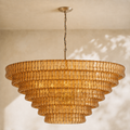 Amor 7-Tier Ghiaccio Glass Round Chandelier 60