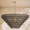 Amor 7-Tier Ghiaccio Glass Round Chandelier 60