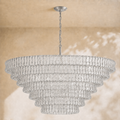 Amor 7-Tier Ghiaccio Glass Round Chandelier 60