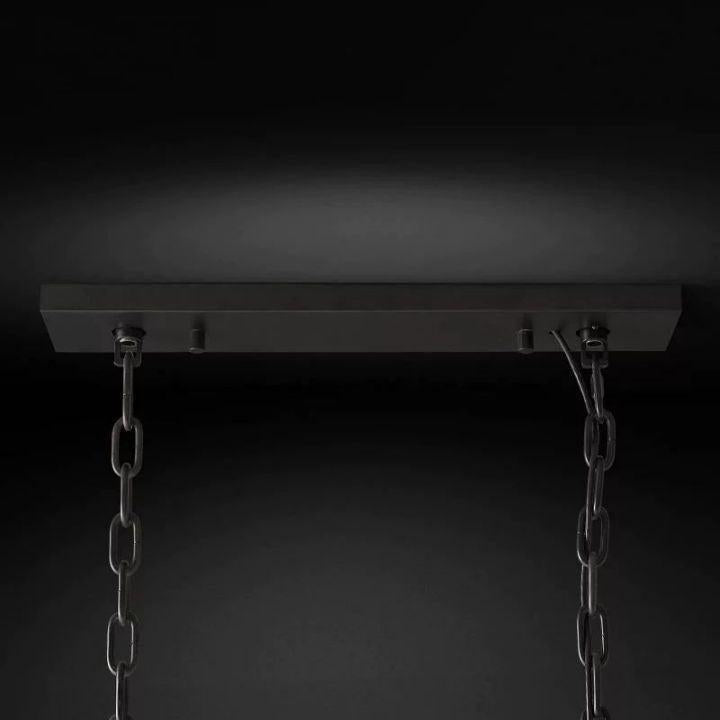 Harlow Crystal Rectangular Chandelier 42" - King Lamps