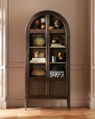 Hendi Glass Cabinet-Kinglamps