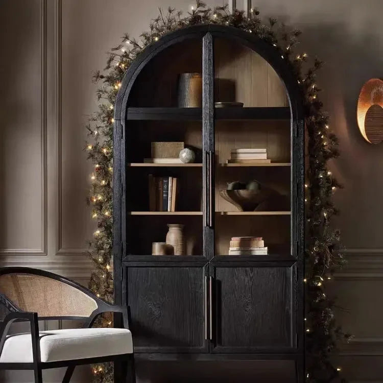 Hendi Glass Cabinet-Kinglamps