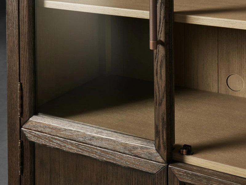 Hendi Glass Cabinet-Kinglamps