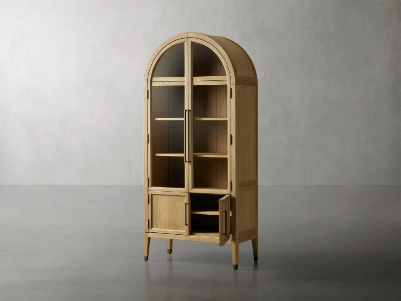 Hendi Glass Cabinet-Kinglamps