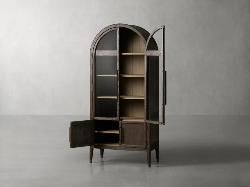 Hendi Glass Cabinet-Kinglamps