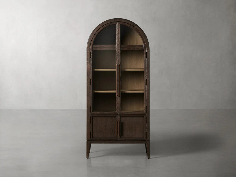 Hendi Glass Cabinet-Kinglamps