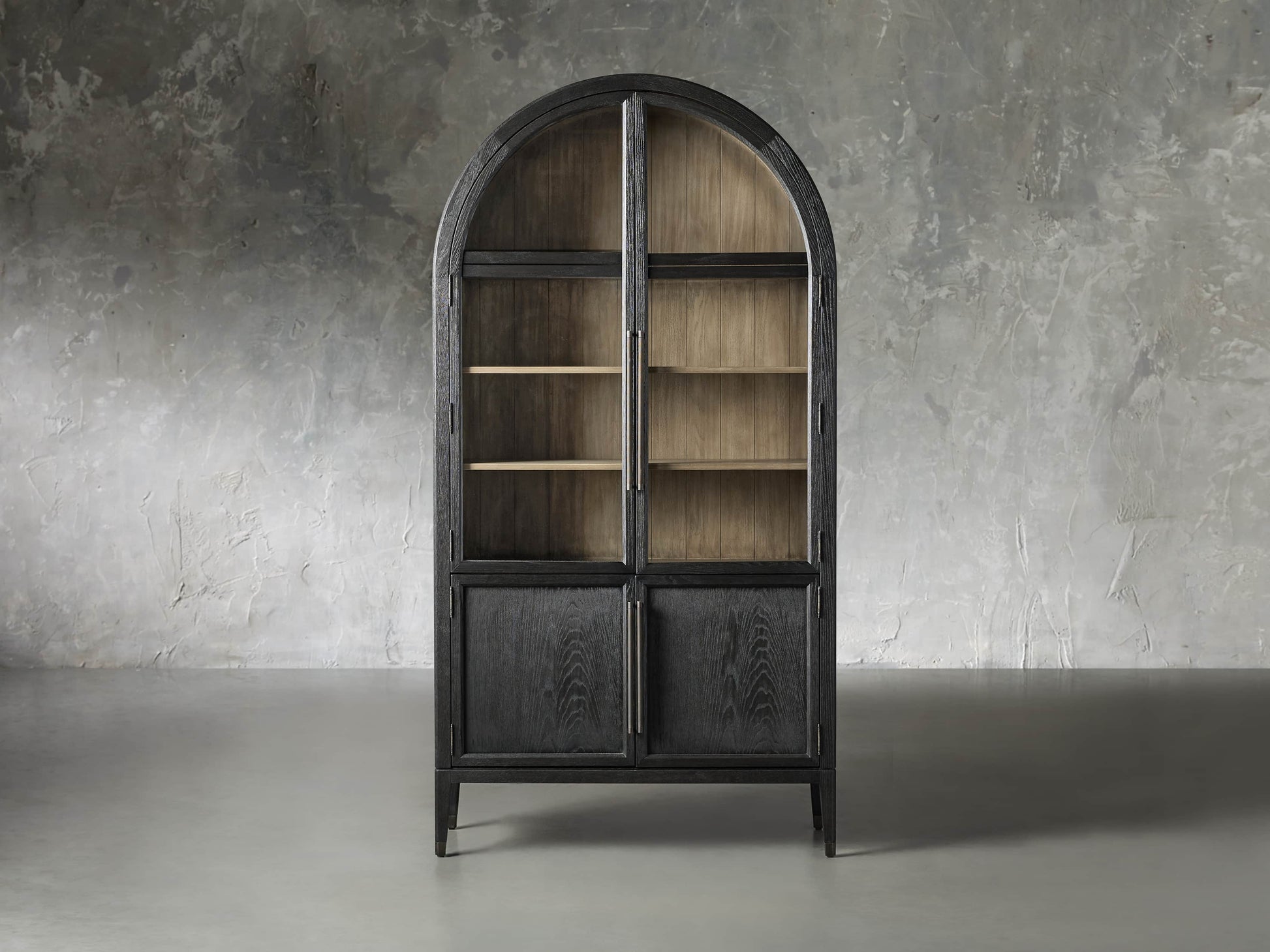 Hendi Glass Cabinet-Kinglamps