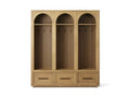 Hendi Triple Entryway Cabinet 70”-Kinglamps