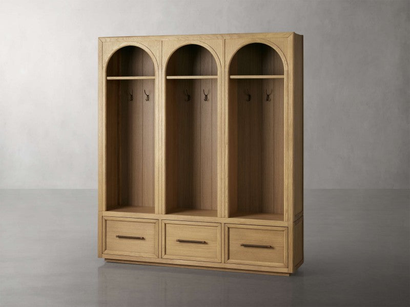 Hendi Triple Entryway Cabinet 70”-Kinglamps