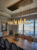 Soltaire Crystal Linear Chandelier 37