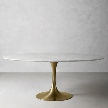 Tulip Oval Pedestal Dining Table