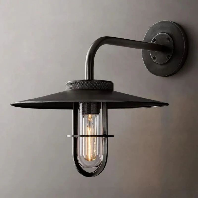 Jazz Barn Outdoor Wall Sconce - King Lamps