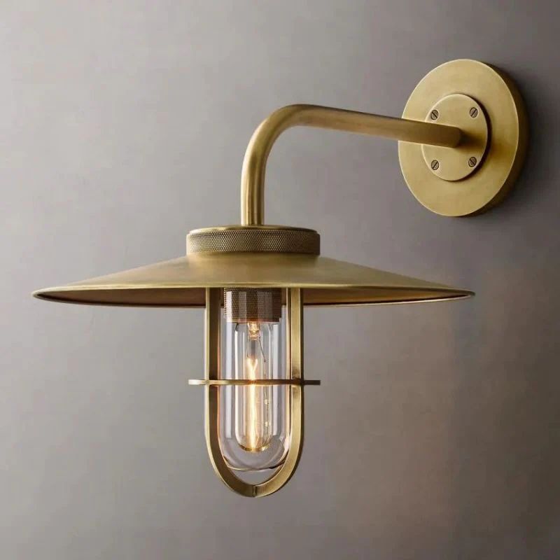 Jazz Barn Outdoor Wall Sconce - King Lamps
