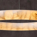Karen Calcite Curve Ring Chandelier - King Lamps