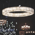 Karen Calcite Ring Chandelier 30″39″ - King Lamps