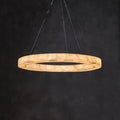 Karen Calcite Ring Chandelier 30″39″ - King Lamps