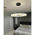 Karen Calcite Ring Chandelier 30″39″ - King Lamps