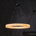 Karen Calcite Ring Chandelier 30″39″ - King Lamps