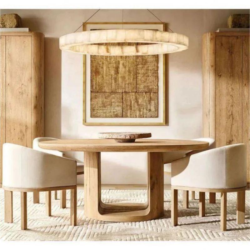 Karen Calcite Ring Chandelier 30″39″ - King Lamps