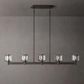 Demaret Crystal Linear Chandelier 54'' - King Lamps