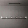 Demaret Crystal Linear Chandelier 72'' - King Lamps