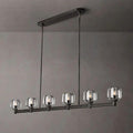 Demaret Crystal Linear Chandelier 72'' - King Lamps
