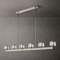 Demaret Crystal Linear Chandelier 72'' - King Lamps